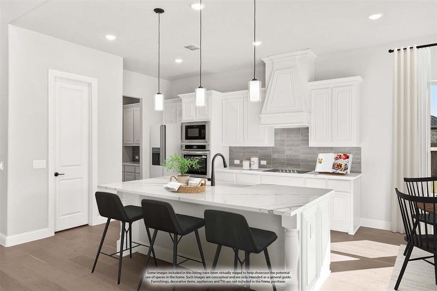 Furnished interior view inside a new home in Crystal Lake Estates, Red Oak (Image 13).