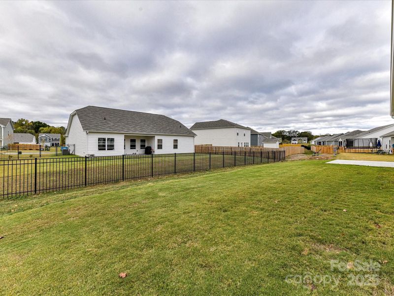 Exterior details and patio area of a home in , Midland (Image 3).