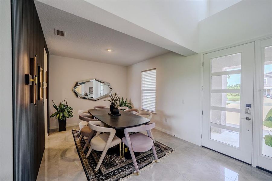 Furnished interior view inside a new home in , Sarasota (Image 50). Furnished interior view inside a new home in , Sarasota (Image 50).