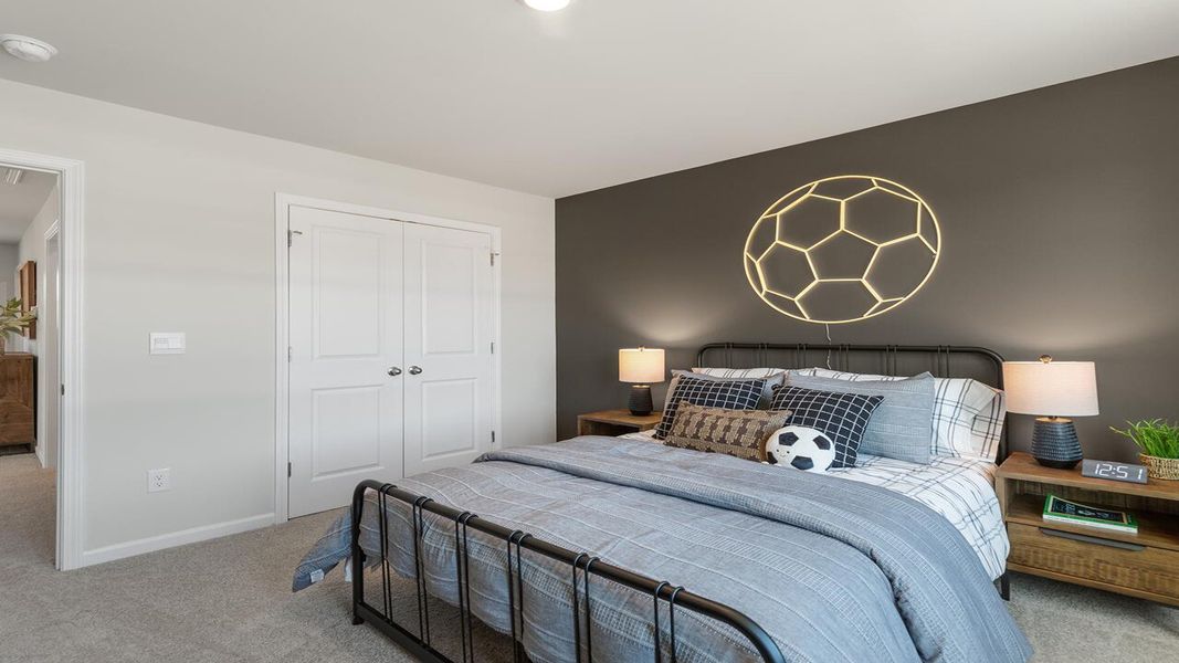 Furnished interior view inside a new home in McKenzie Gardens, Brunswick (Image 21).