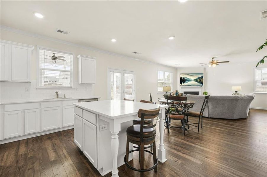 Furnished interior view inside a new home in Independence, Loganville (Image 18).