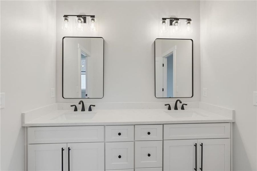 Furnished interior view inside a new home in , Dawsonville (Image 35).