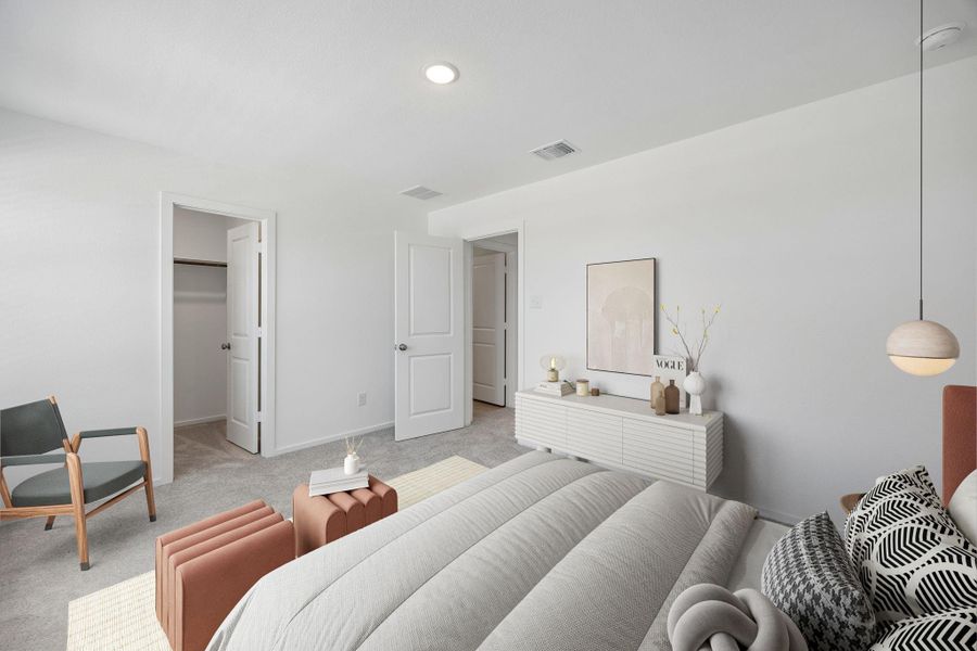 Furnished interior view inside a new home in Stokesbury, Waller (Image 12).