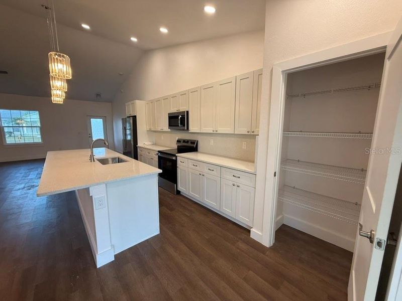 Furnished interior view inside a new home in , Palm Coast (Image 9). Furnished interior view inside a new home in , Palm Coast (Image 9).