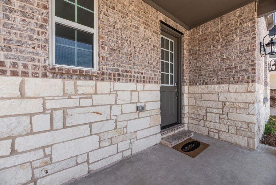 Exterior details and patio area of a home in Bayside, Rowlett (Image 23). Exterior details and patio area of a home in Bayside, Rowlett (Image 23).