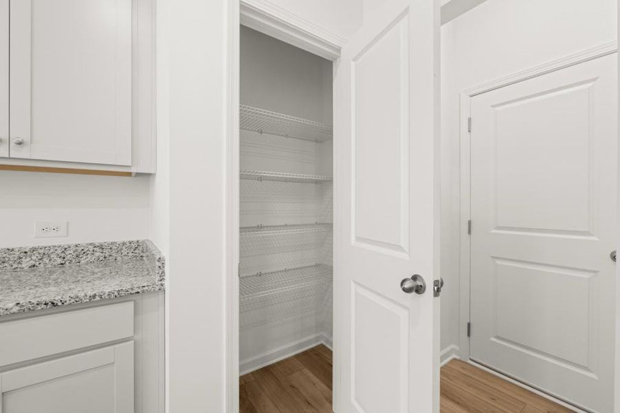 Furnished interior view inside a new home in Timber Ridge: Timber Ridge 42', Douglasville (Image 11).