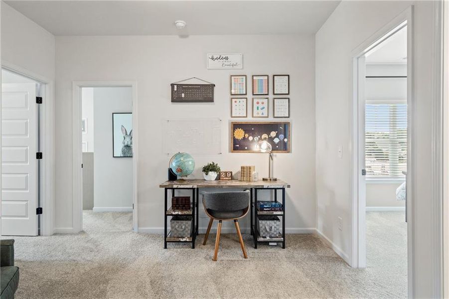 Furnished interior view inside a new home in Oakmont, Dallas (Image 18).