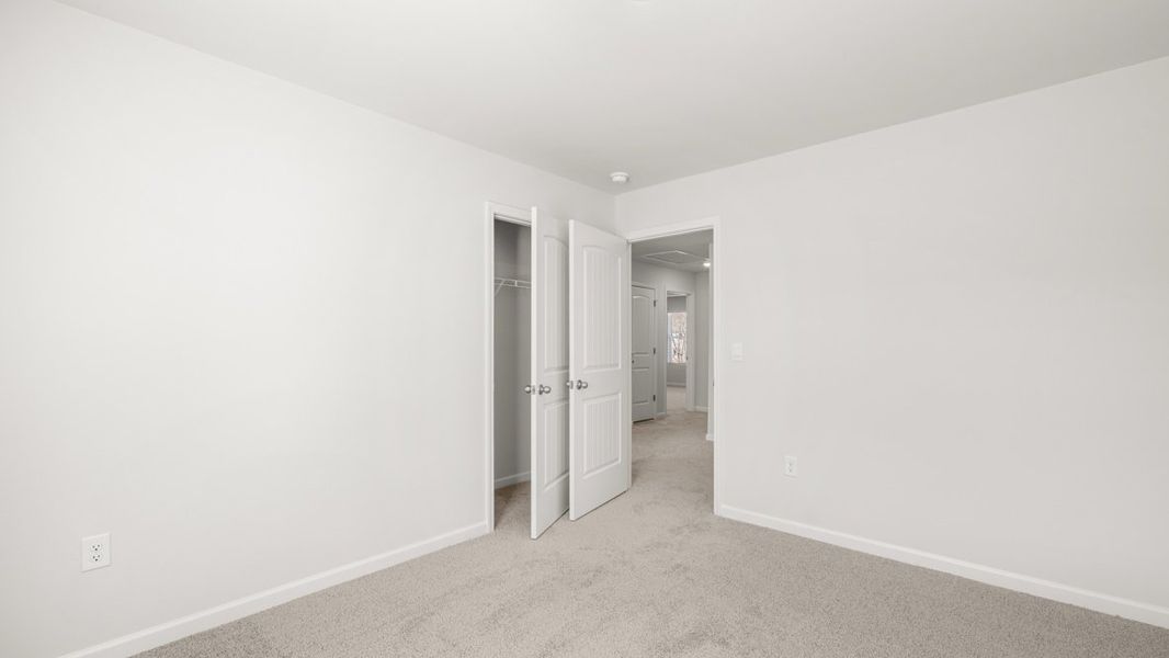 Representative unfurnished interior of a home built from the Carroll ll by D.R. Horton in Braselton Village, Braselton (Image 27).