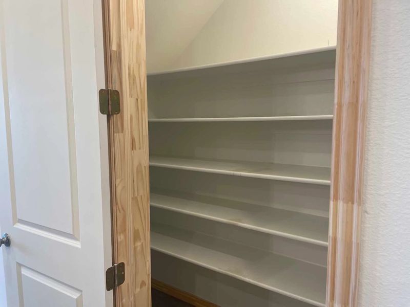 Pantry Construction Progress Pantry Construction Progress