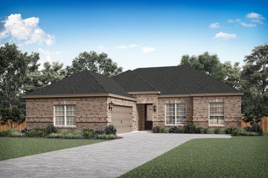 The Ironwood Plan by LGI Homes to be built at 2912 Fair Wind Lane.