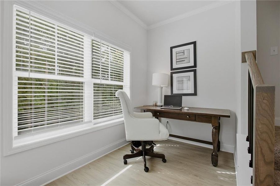 Furnished interior view inside a new home in , Mableton (Image 34).