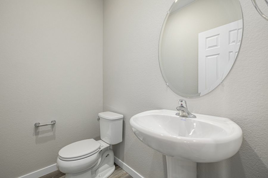 Furnished interior view inside a new home in Painted Prairie, Aurora (Image 14).