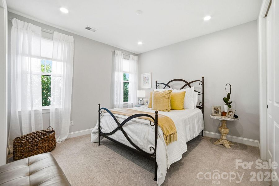 Furnished interior view inside a new home in , Huntersville (Image 29).