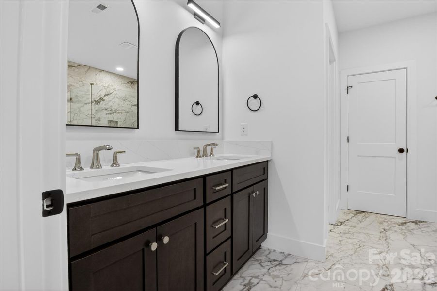 Furnished interior view inside a new home in , Charlotte (Image 17).