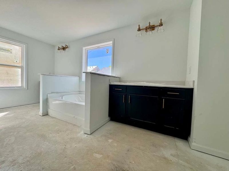 Primary Bathroom Construction Progress Primary Bathroom Construction Progress