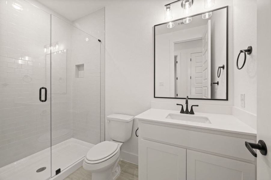 Furnished interior view inside a new home in Parks of Aledo, Aledo (Image 18).