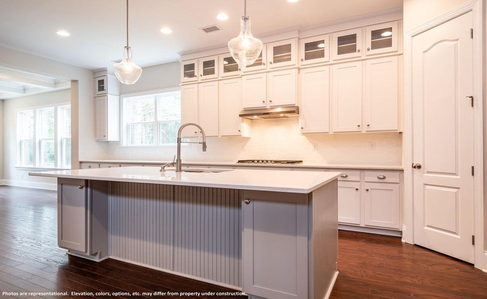 Representative furnished interior of a home built from the St Andrews by Greybrook Homes in Shepherds Trace, Clover (Image 17).