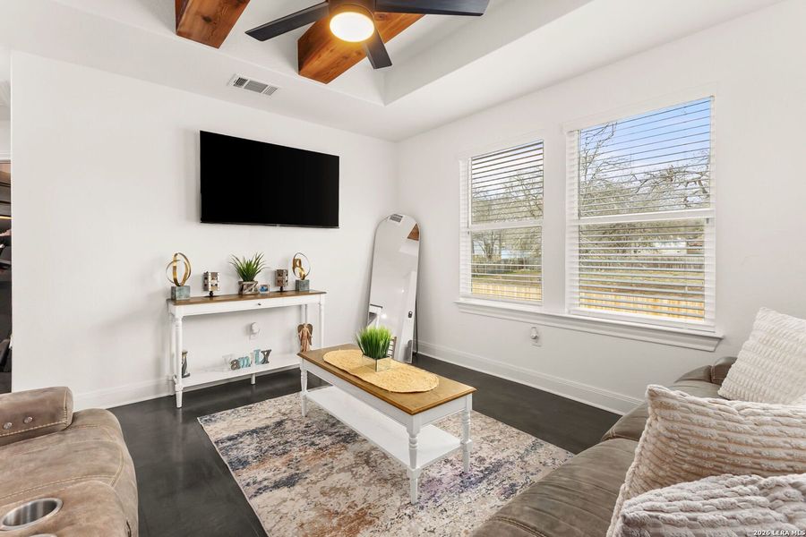 Furnished interior view inside a new home in , Elmendorf (Image 12).