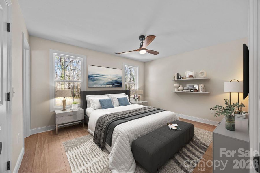 Furnished interior view inside a new home in , Salisbury (Image 9).