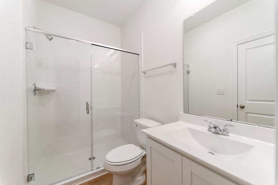 Furnished interior view inside a new home in Caney Mills, Conroe (Image 12).