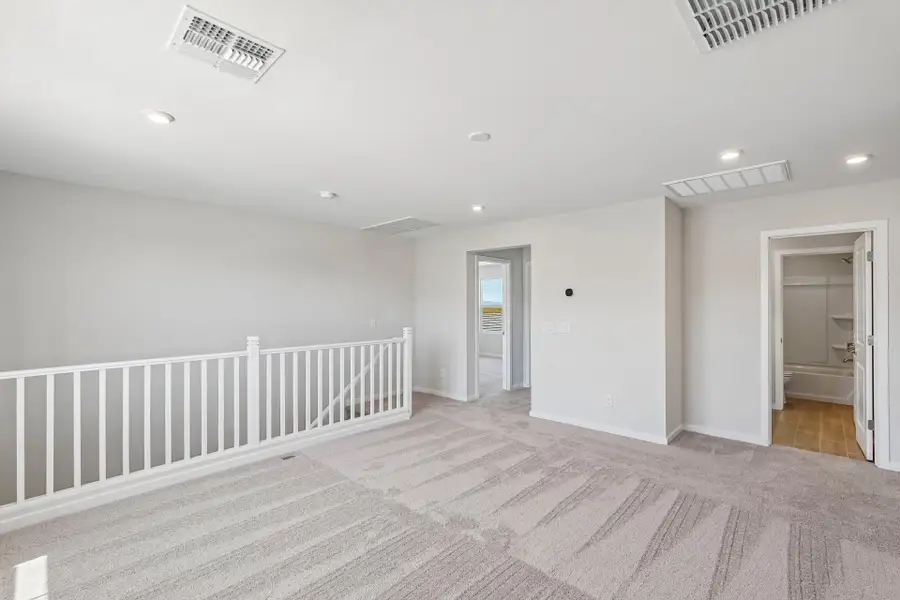 A large empty room.