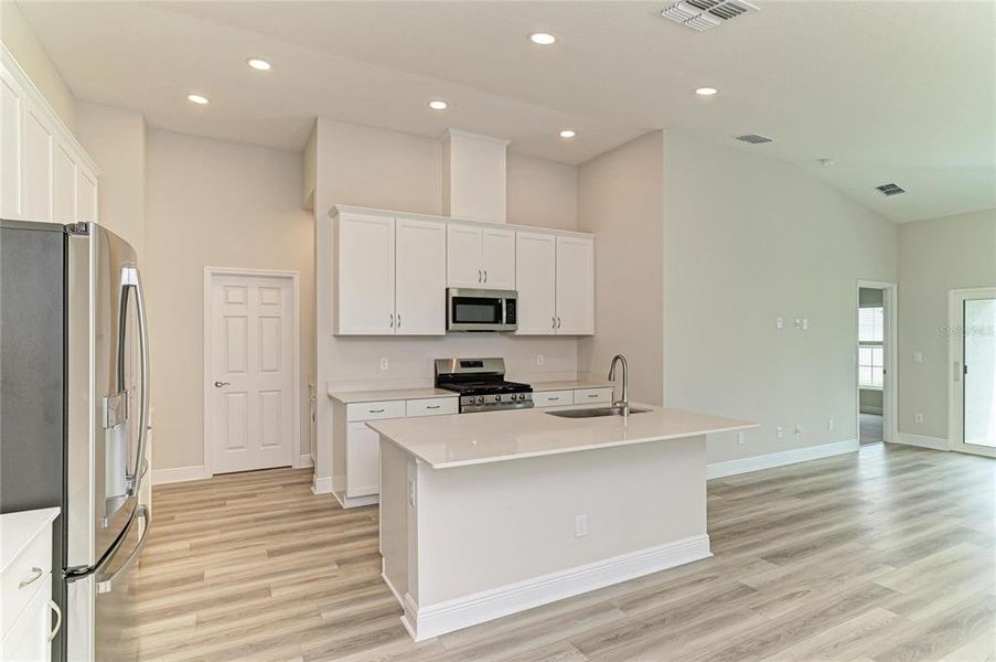 Furnished interior view inside a new home in Crosswind Point, Parrish (Image 8).