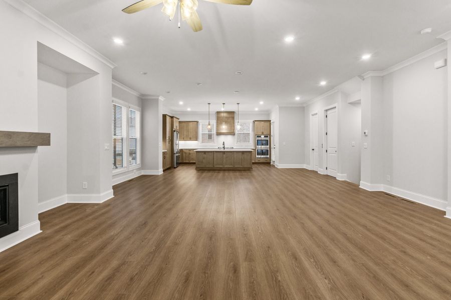Representative unfurnished interior of a home built from the The Stanley by The Providence Group in Waterside Single Family, Peachtree Corners (Image 42). Representative unfurnished interior of a home built from the The Stanley by The Providence Group in Waterside Single Family, Peachtree Corners (Image 42).