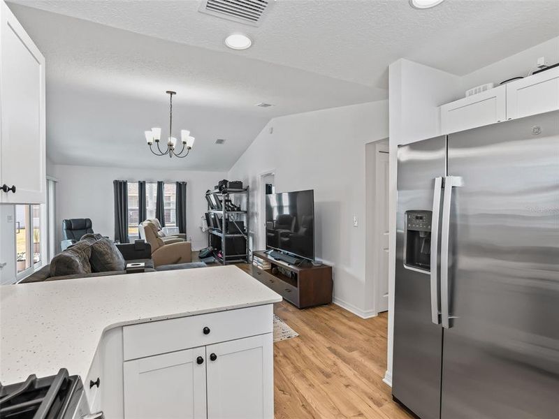 Furnished interior view inside a new home in , The Villages (Image 34).