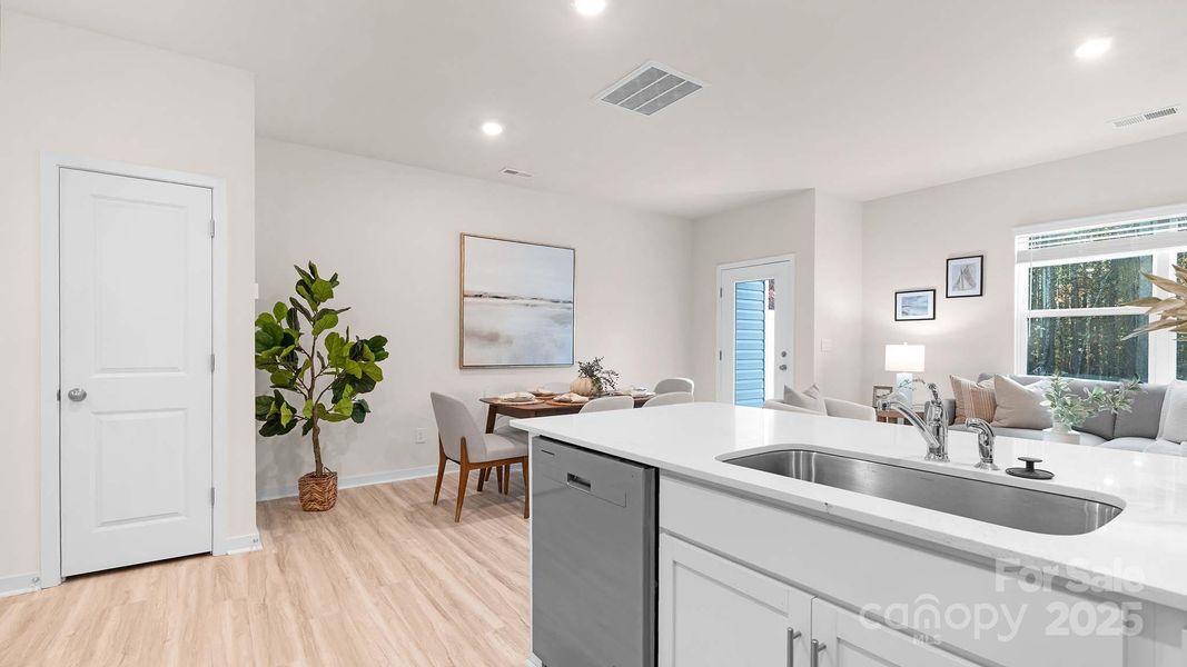 Furnished interior view inside a new home in Clark Creek Landing, Lincolnton (Image 14).