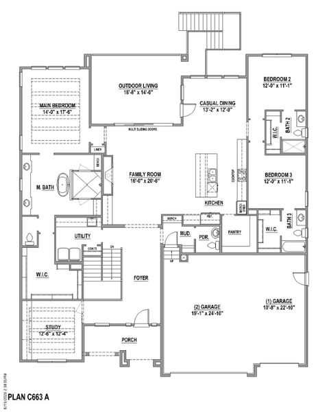 Plan C663 1st Floor Plan C663 1st Floor