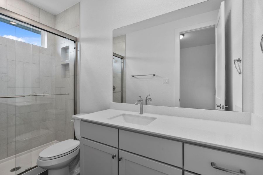 Furnished interior view inside a new home in Grange, Katy (Image 9).