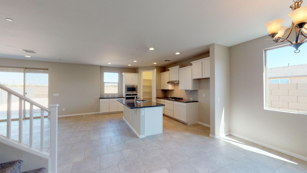 Representative furnished interior of a home built from the Lilac by DRB Homes in Saguaro Hills at Vistancia, Peoria (Image 11).