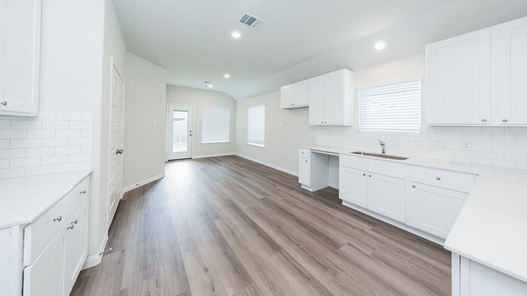 Kitchen and Dining Area