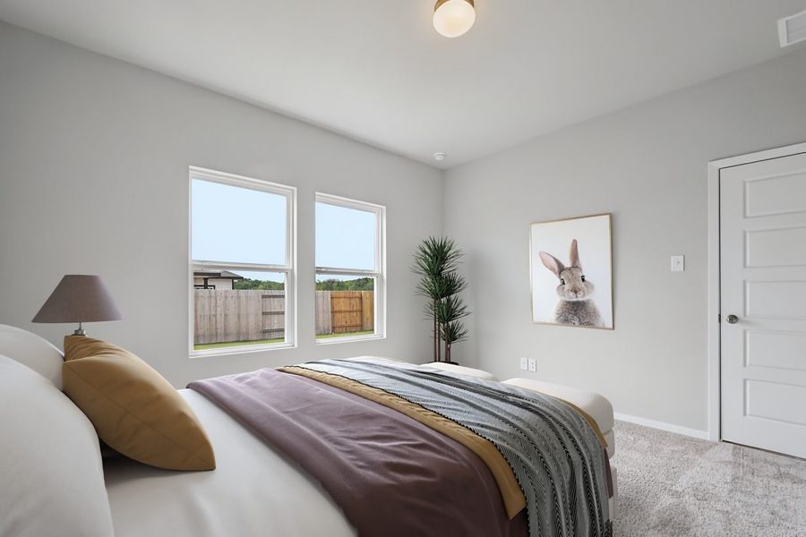 Furnished interior view inside a new home in Hymeadow, Maxwell (Image 8).