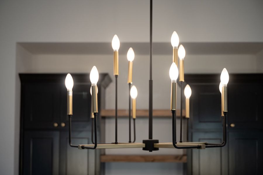 Close-up of interior finishes inside a home in Greens Prairie Reserve, College Station (Image 23).