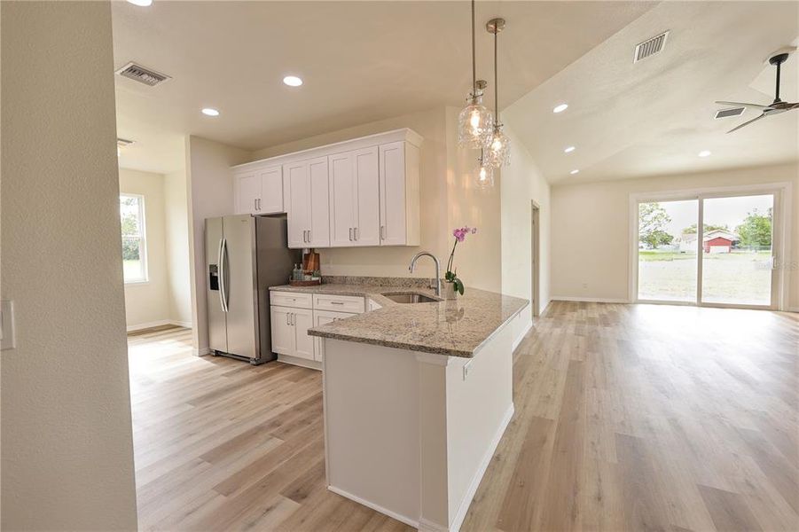 Furnished interior view inside a new home in , Sebring (Image 8).