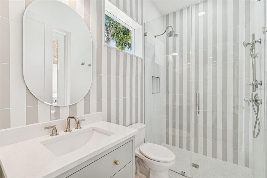 Furnished interior view inside a new home in , Tampa (Image 77).