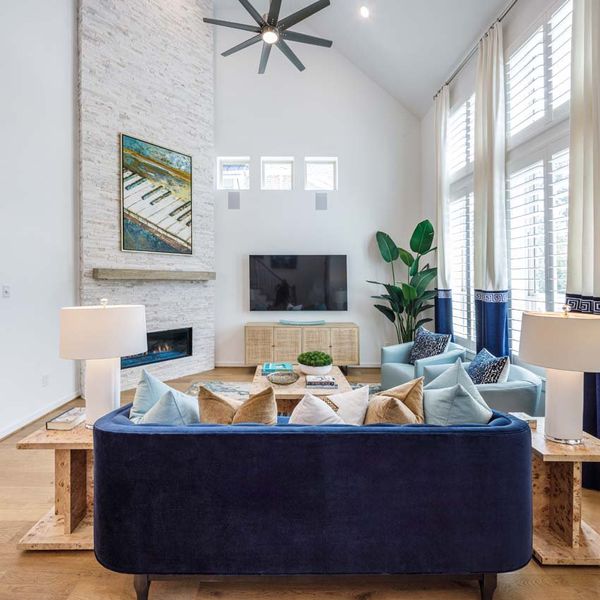Representative Family Room - some options shown Representative Family Room - some options shown