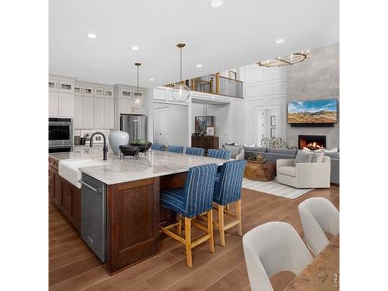 Furnished interior view inside a new home in , Timnath (Image 15).