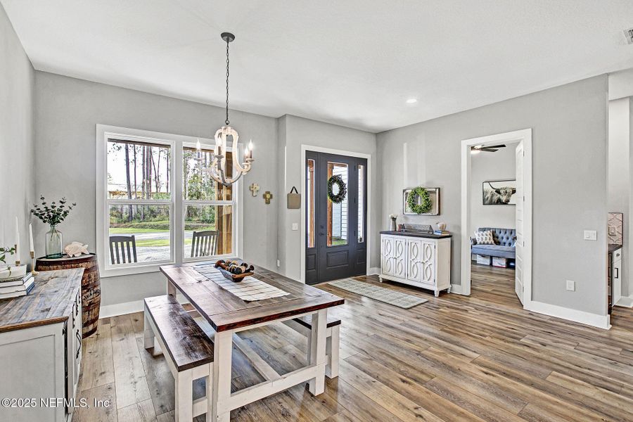 Furnished interior view inside a new home in , Green Cove Springs (Image 37).