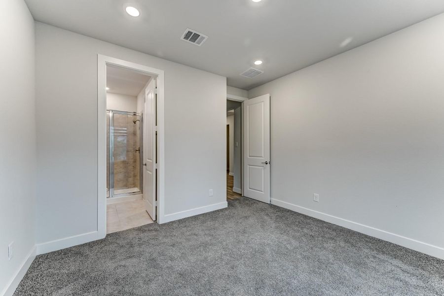 Spacious, unfurnished interior of a new home in , Cypress (Image 47).