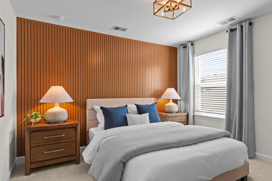 Representative furnished interior of a home built from the The Hibiscus by Chesapeake Homes in Coastal Club of the Carolinas, Calabash (Image 66).