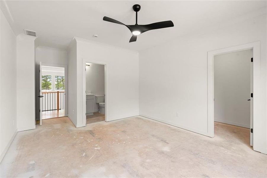 Spacious, unfurnished interior of a new home in , Marietta (Image 44).