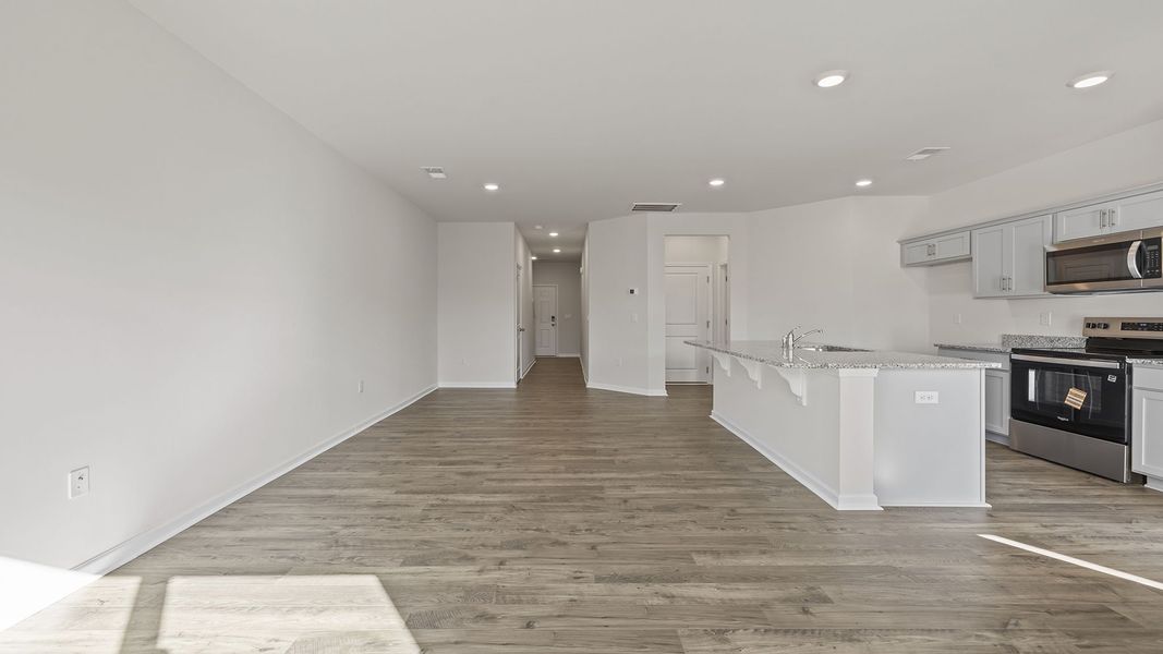 Spacious, unfurnished interior of a new home in Brookside Ridge Townhomes, Greer (Image 20).