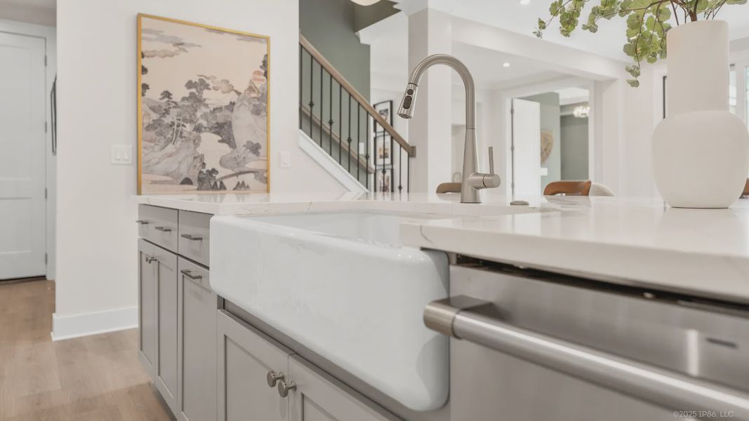 Representative furnished interior of a home built from the Provenance by Epcon Communities in The Courtyards by The Manor, Alpharetta (Image 18).