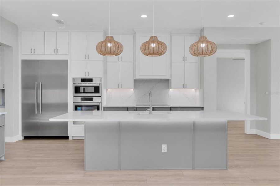 Furnished interior view inside a new home in , St. Petersburg (Image 6).