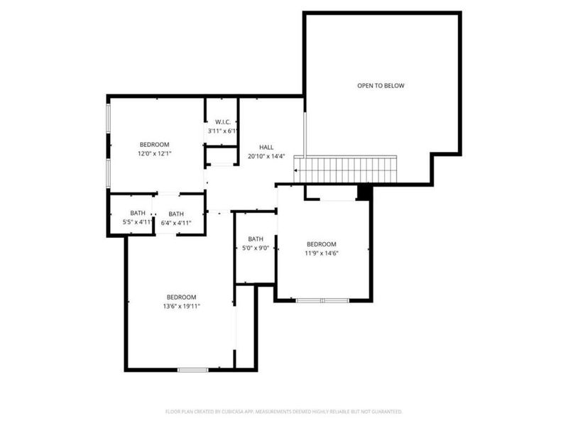 2D floor plan layout of this home in , Jonesboro, GA (Image 6).