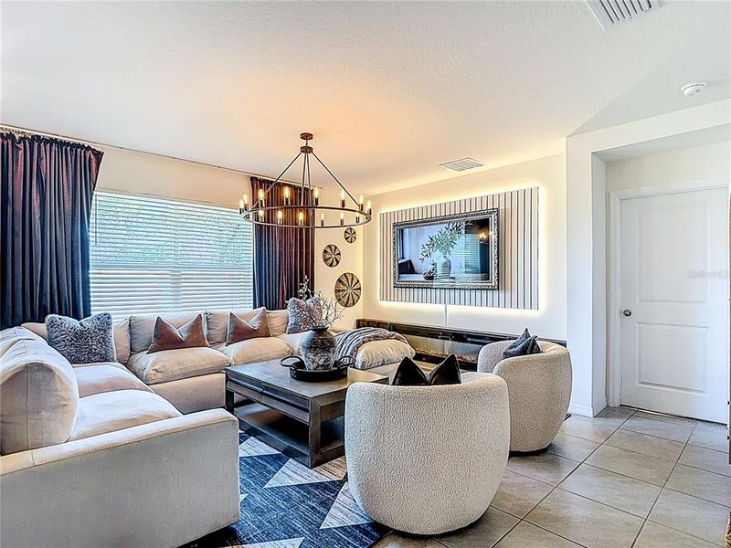 Furnished interior view inside a new home in , San Antonio (Image 35).