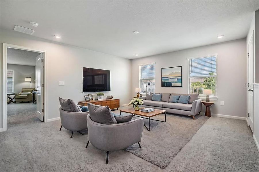 Furnished interior view inside a new home in , Lutz (Image 33).