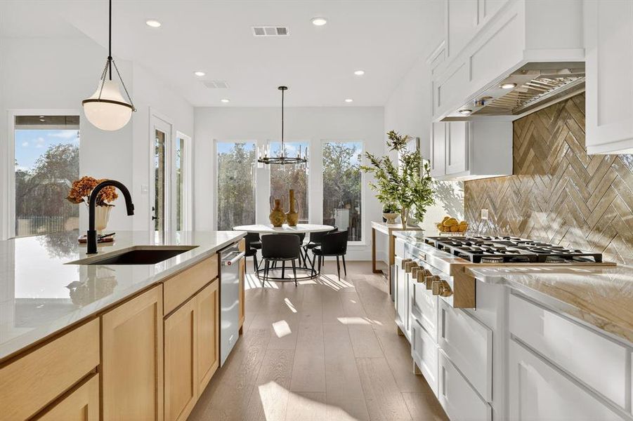 Furnished interior view inside a new home in The Grove, Fort Worth (Image 28).